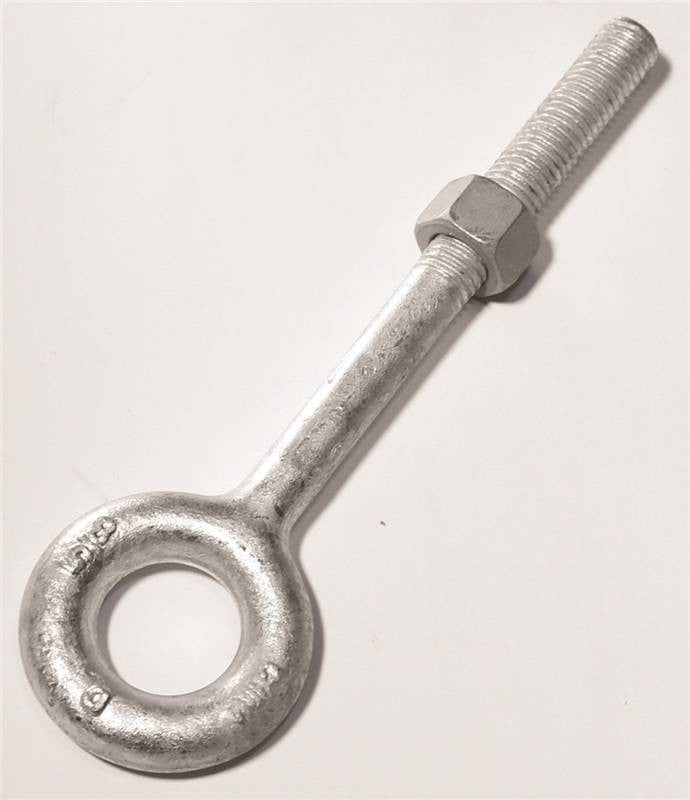 Eye Bolt W-nut 3-8x6in Galv