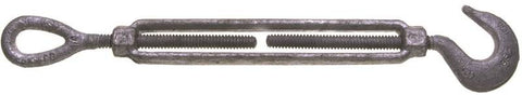 Turnbuckle Hook-eye 5-8x9 Galv