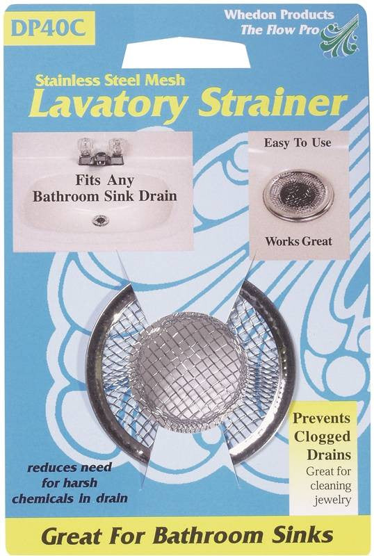 Strainer Basket Lav Mesh Ss