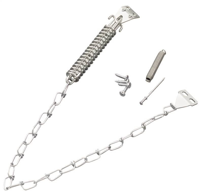 Door Stop Spring Chain Zinc