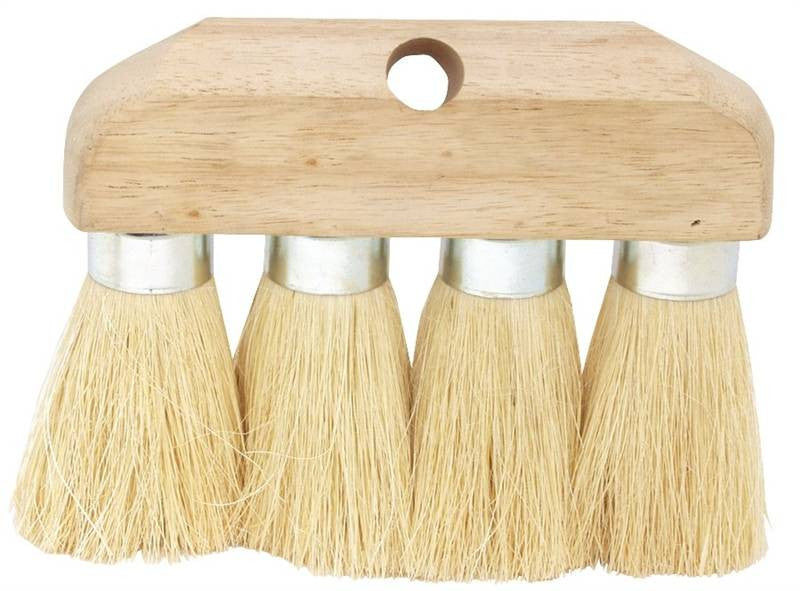 Brush Rf Tar Tapered 4knot 8in