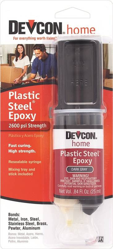 Epoxy Plastic Steel Syrng 1oz