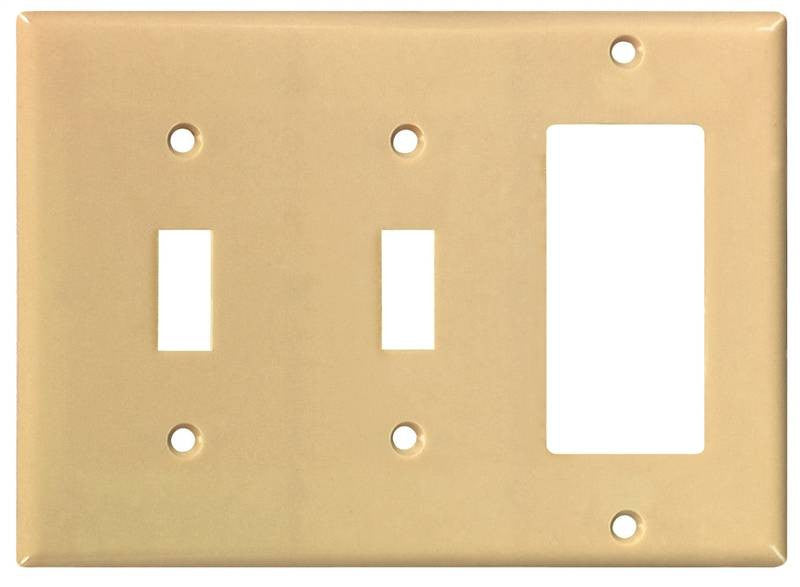 Wall Plate 3g 2tgl-decr Std Iv