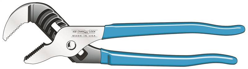 Plier Tongue-grv 10in Strt Jaw