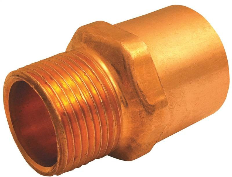 Adapter Male Copper 1x3-4