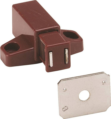 Latch Magnetic Plastic Brown