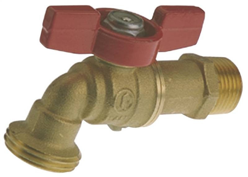 Hose Bibb 1-2 Brass Ball Valve