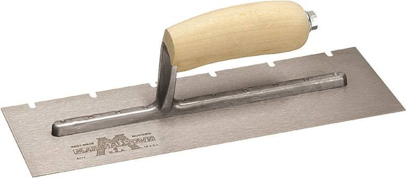 Trowel V Notch 7-32x5-32in