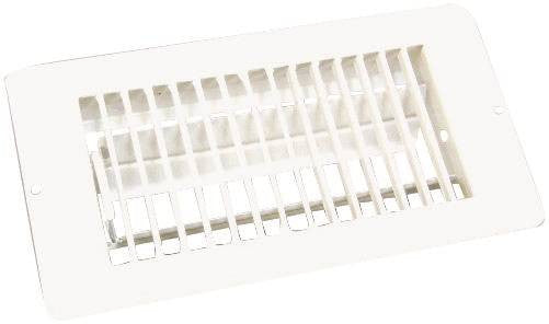 Floor Register White 4x8in