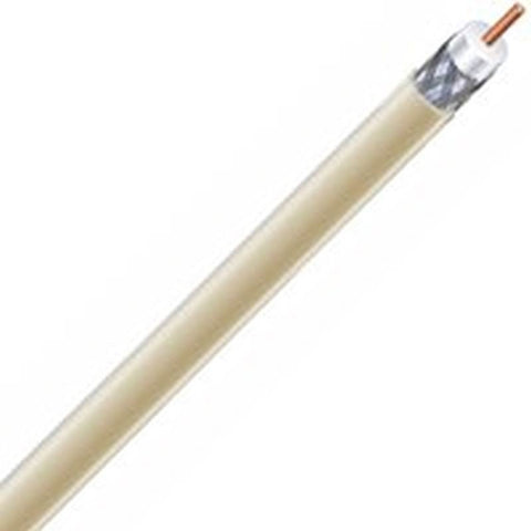 Cable Coaxial Rg6-u 500ft Wht