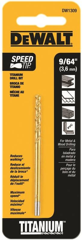 9-64in Titanium Drill Bit