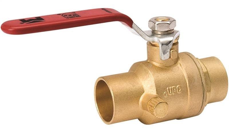 Valve Stop-waste Brass 1-2sw