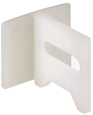 Guide Pocket Door Plastic Wht