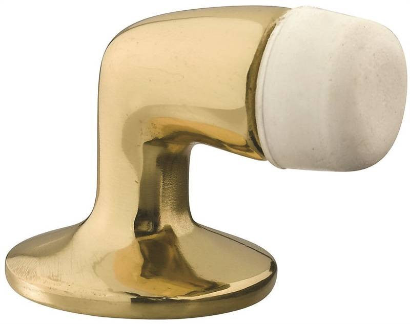 Doorstop Floor Solid Brass Bb