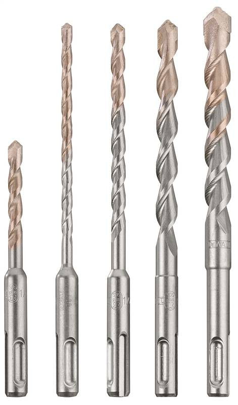 5pc Sds Hammer Bit Set