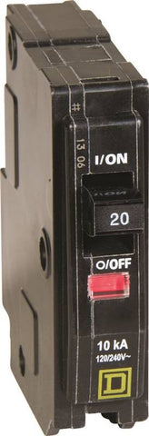 Circuit Breaker 1p 3-4in 20amp