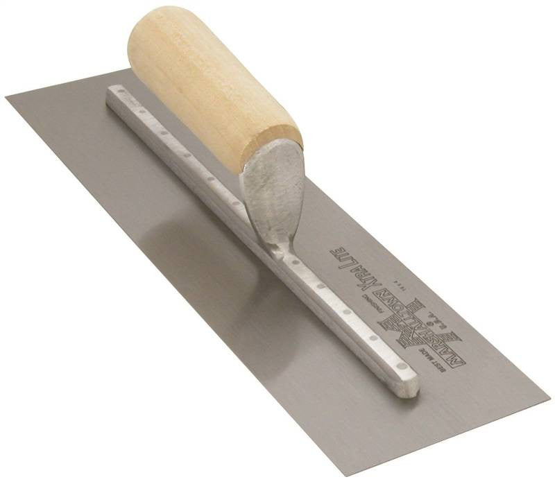 Trowel Finish 14x4in Str Hndl