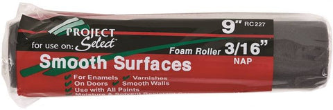 Roller Cover Foam 9x3-16in