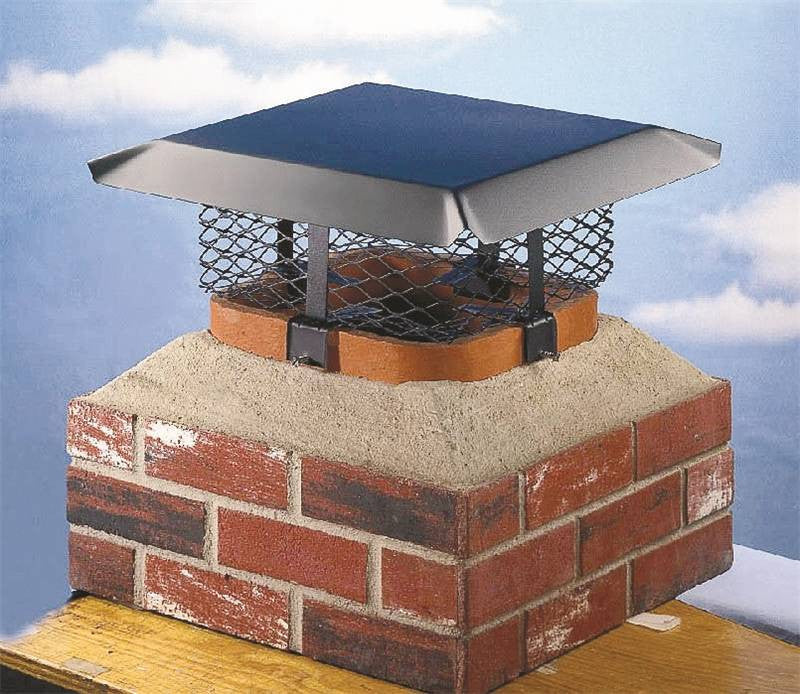 Cap Chimney Adj 3-4in Mesh