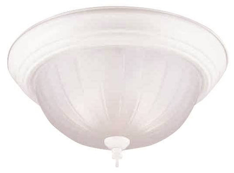 Fixture Ceil 2lt Flsh 13in Wht