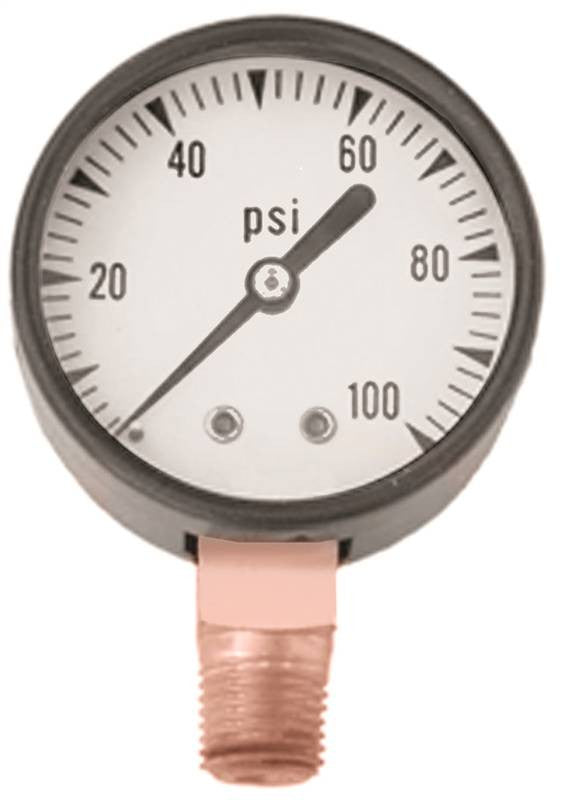 Pressure Gauge 100psi Lf