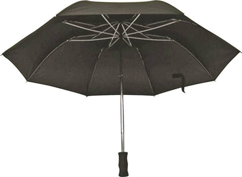 Umbrella Rain 21in Blk Compact
