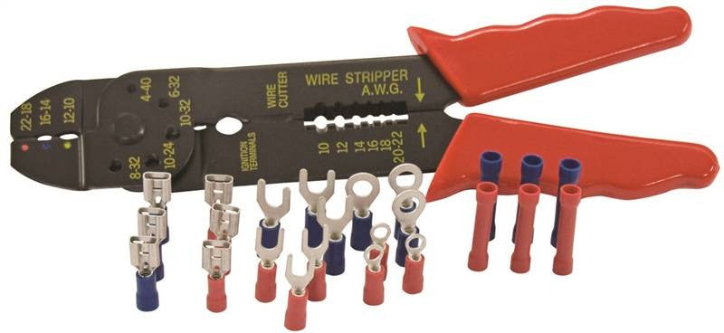 Crimping-stripping Tool Kit