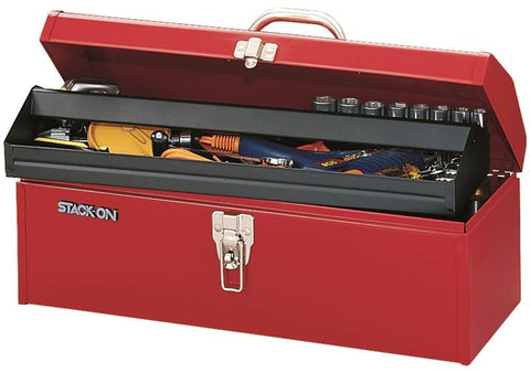 Tool Box Hip Roof Red 19in