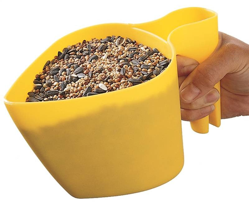 Feeder Bird Scoop Plastic