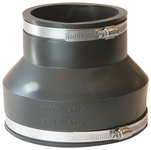 Flex Coupling Pvc 6x4