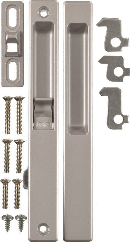 Door Latchset Patio Hndle Alum