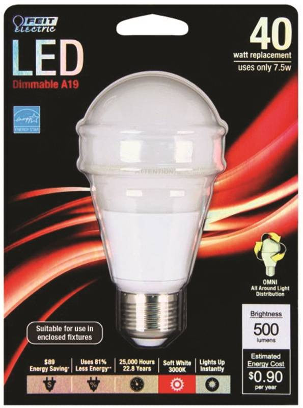 Bulb Led Dim 7.5w 40w Repl