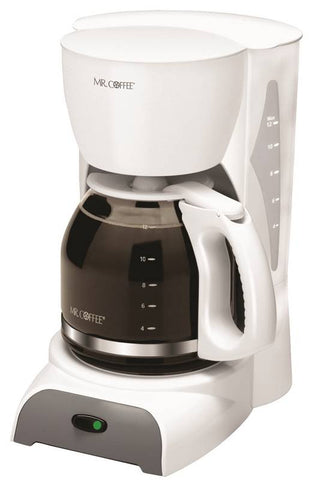 Coffee Maker White 12 Cup