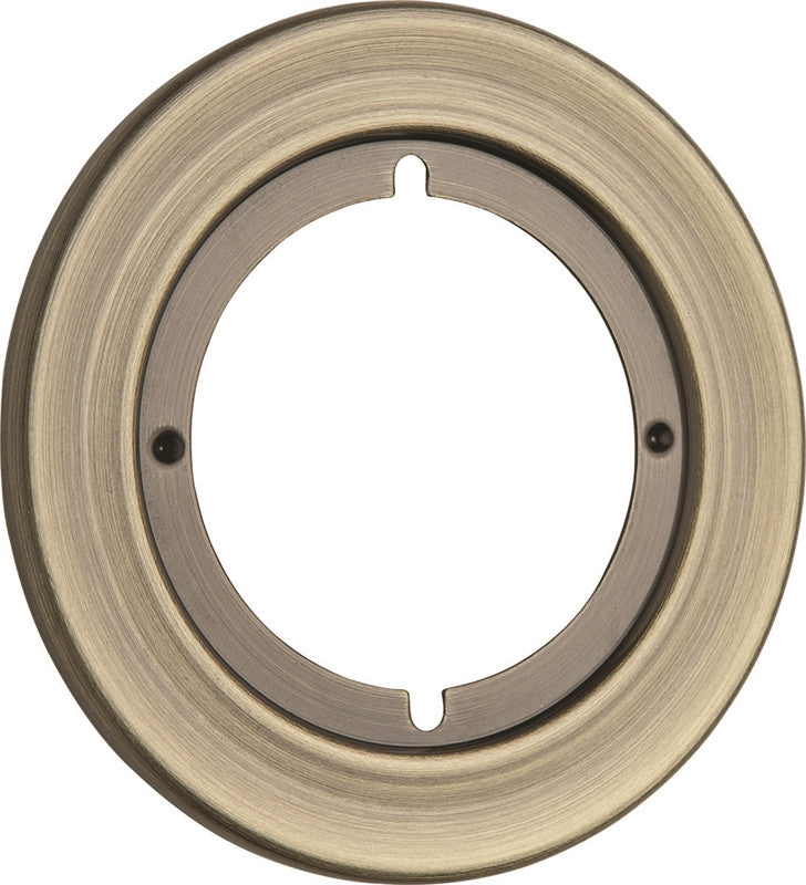 Round Trim Rosette Antq Brass