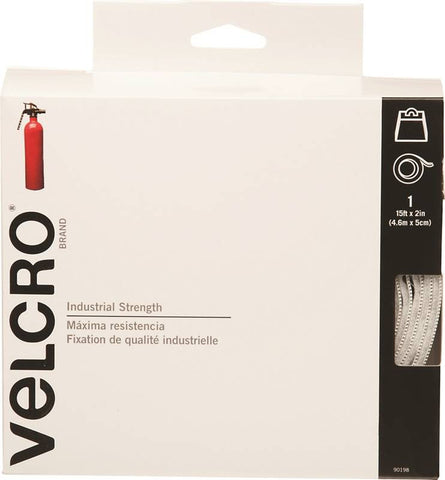 Fastener Velcro Tape 15ft Wht