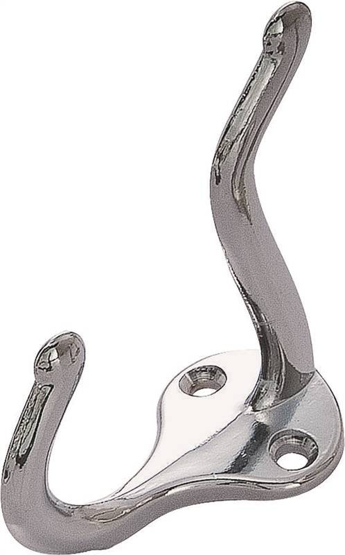 Coat-hat Hook Zinc Brt Chrome