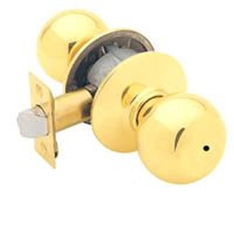 Orbit Privacy Knob Brt Brass