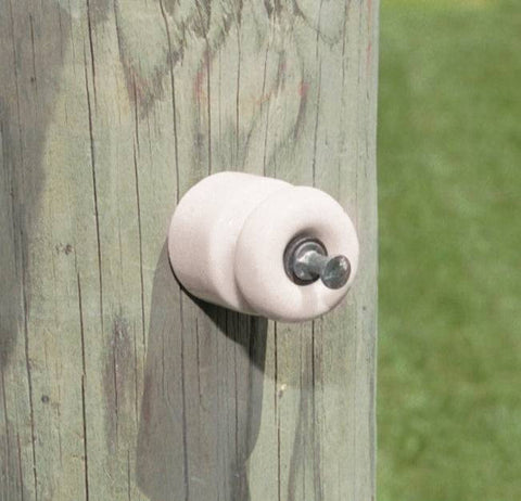 Sgl Grv Wood Post Insulator