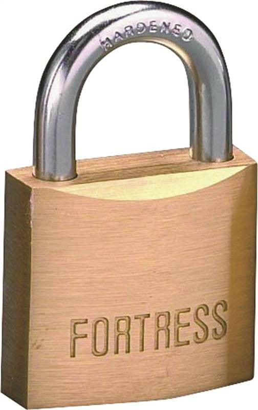 Padlock Brass 7-8in Vertclr Kd