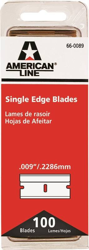 Blade Razor Single Edge 100pk