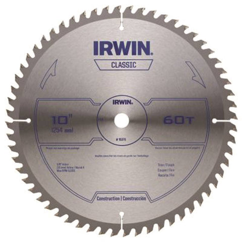 Circ Saw Blade 10in 60t