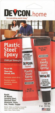 Epoxy Plastic Steel Tubes 2oz