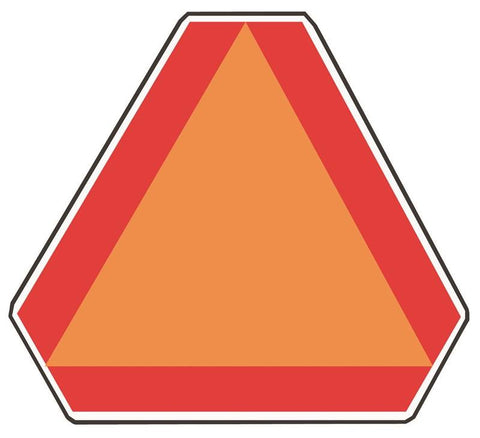 Sign Slow Moving Vehcl Emblem
