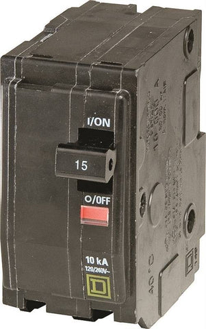 Crcuit Breaker Qo 2p 3-4in 15a