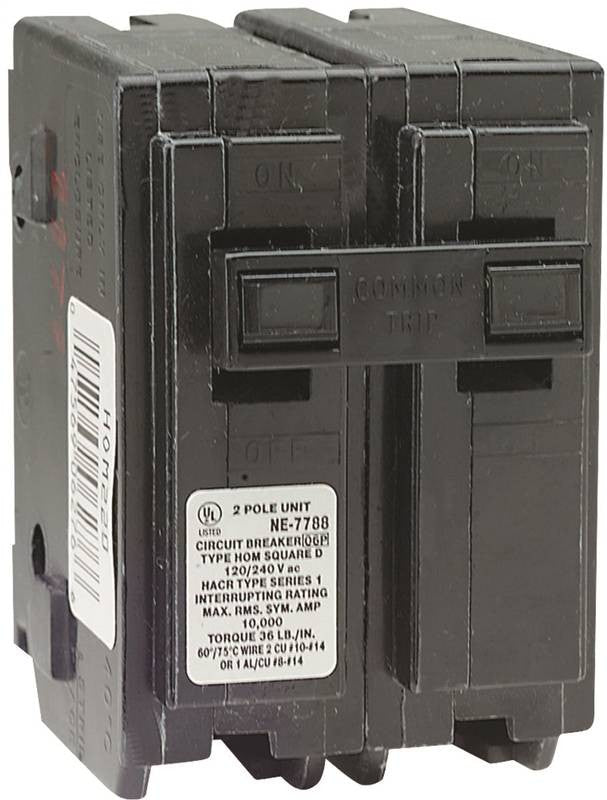 Circuit Breaker Hom 2p 1in 40a