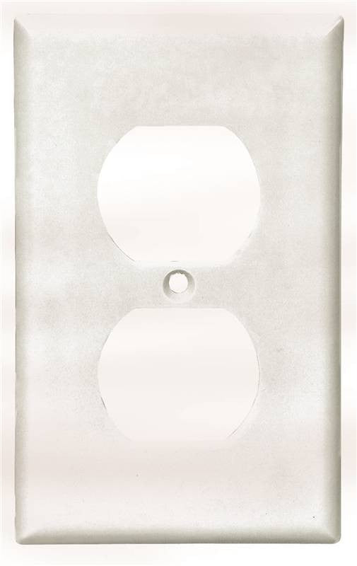 Wall Plate 1gng Dplx Recpt Wht