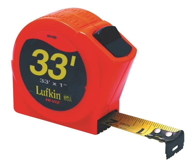 Rule Tape 33ft X 1in Or Hi-viz