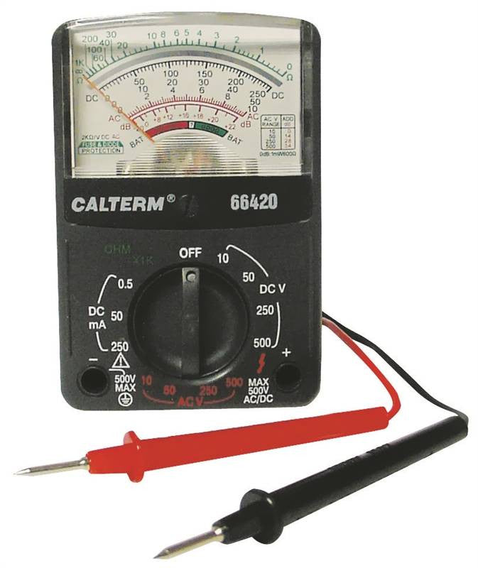 Multimeter Analog 12rnge-5func