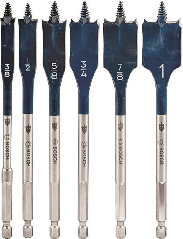 Spade Bit Set 6pc