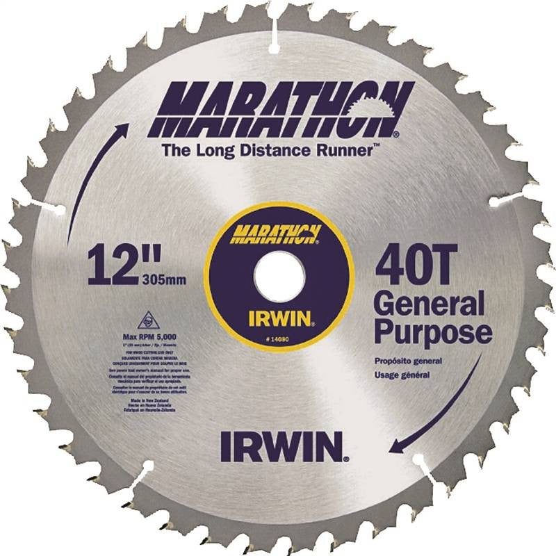 Circ Saw Blade 12"40t Miter